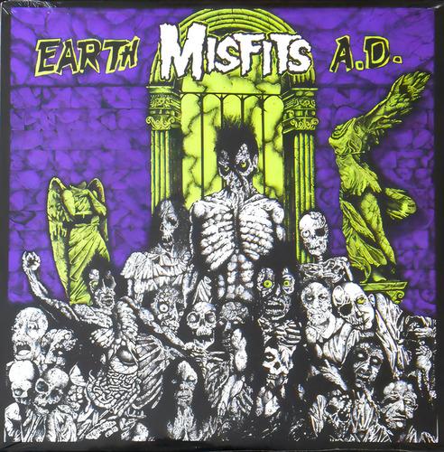 LP Misfits Earth A.d. 1990 Plan 9 Records sellado en vinilo EE.UU.