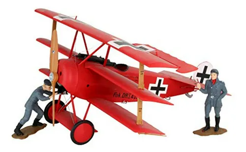Maqueta Avión Fokker Dr.1 Richthofen , Rojo