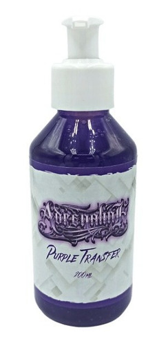 Fijador De Stencil Para Tatuajes Adrenalink Purple Transfer 