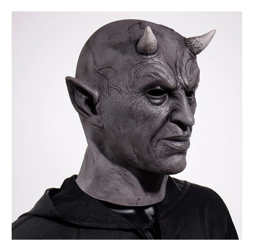 Máscara De Lucifer Diablo Hiper Realista Para Halloween