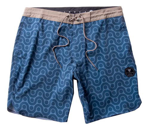 Boardshort Vissla Washout 17.5  Boardshort Azul - La Isla