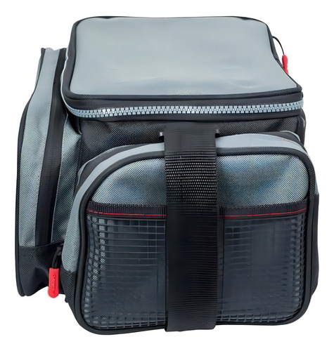 Bolso De Pesca Plano 3600 + 2 Cajas - Medidas 38 X 25 X 20