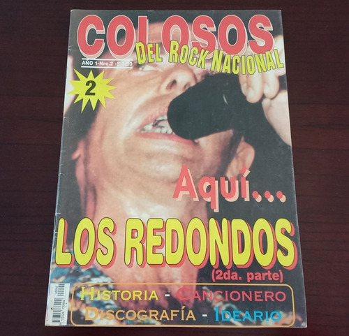 Revistas Colosos Del Rock Nacional Redondos Nueva Olivos Zwt