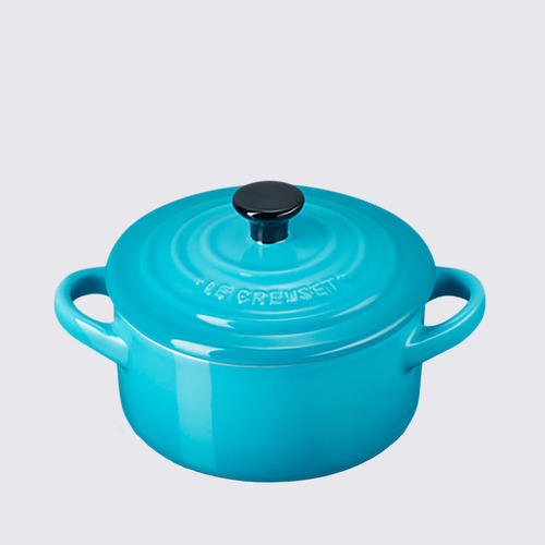 Mini Cocotte Le Creuset Azul Caribe