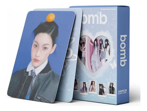 Photocard Kpop Illit Bomb C/ 55 Fotos Lomo Card Glitt