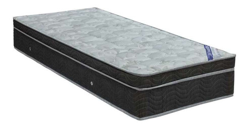 Conjunto Cama Box Cori Com Colchão Solteiro Molas Nanolas...