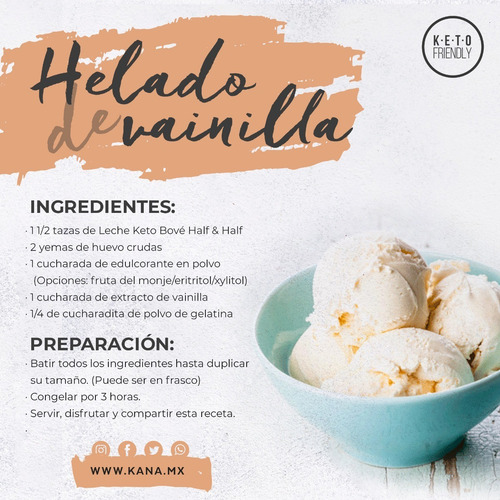 Imagen 8 de 9 de Keto Leche Half & Half Bové (reducida En Grasa)