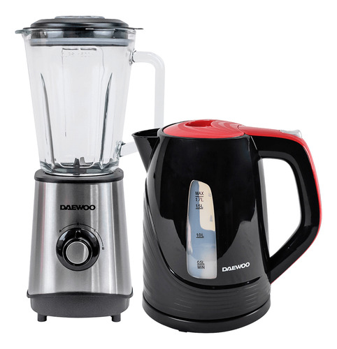 Combo Daewoo Licuadora 1.5l+hervidor 1.7