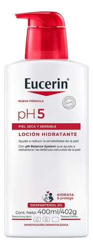 Loción Corporal Hidratante Eucerin Ph5 24 Horas - 400ml