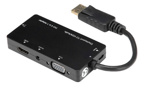 Cable Dapter Portatil Displayport Hdmi Vga Dvi Convertidor