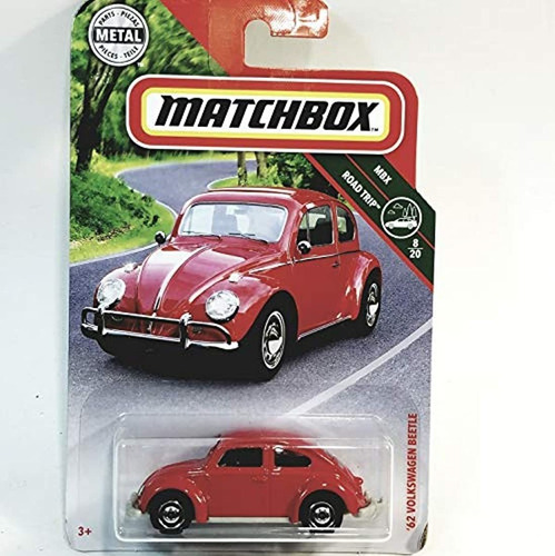 Matchbox Limited Road Trip 1962 Rojo Volkswagen
