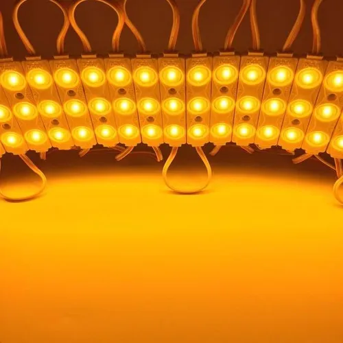 1 Módulo 3 Led Lupa 1.5w Colores Luz Aviso Potencia Unicolor