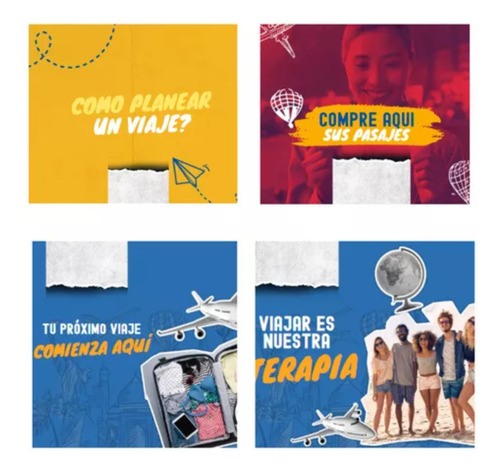 10 Templates No Canva Editáveis Agência De Viagem Divugaçoes