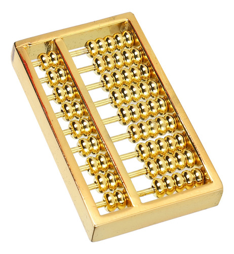 Herramienta De Cálculo Matemático Chino Mini Brass Abacus De