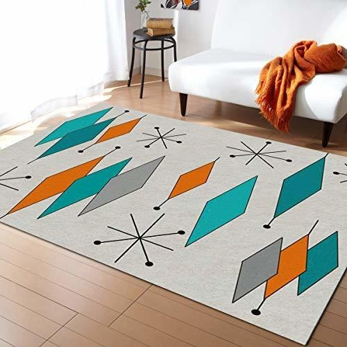 Alfombra 2x3 Pies - Artshowing Europen Modern Mid Century No