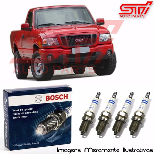 Jogo Vela Bosch Sp21 Ranger 2.3 16v Gasolina Gnv 150cv 01-12