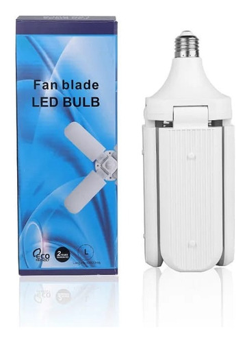 Ampolleta Led 60w Angulo Ajustable 4 Aspas Pack 5 Uni