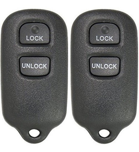 Keyless2go Nueva Entrada Sin Llave Llavero Remoto 3 Boton Re