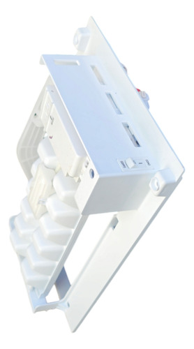 Fábricadora De Hielo D Heladera Lg Lm75sds Del Lado Freezer Blanco
