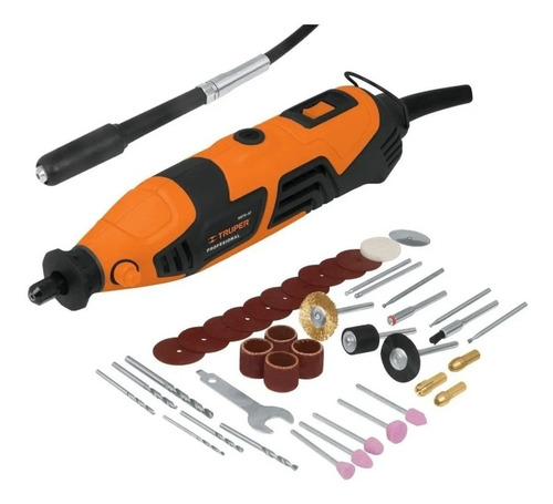 Moto Tool Profesional Kit Con Accesorios + Maletín Truper