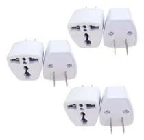 Comprar 5 Adaptadores Corriente Universal 250v Enchufe 10a