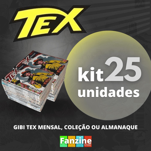 Kit 25 Hqs Gibi Tex Mensal, Coleção Ou Almanaque A Escolher