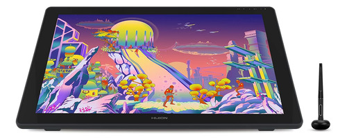 Huion Kamvas 24 Plus Qhd - Tableta De Dibujo Gráfico Con Pan