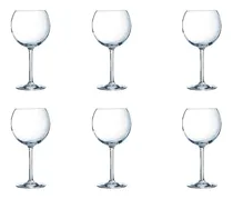 Comprar Copa Vidrio Ballon X6 Vino Cabernet Corte Frio 470cc