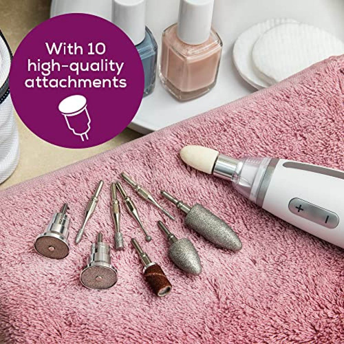 Kit De Manicura Beurer Mp62 Kit De Taladro De Uñas, Lima De