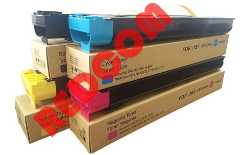 Xerox Toner Kit Usa Dc240/242/250/252/260  6r01219,20,21,22