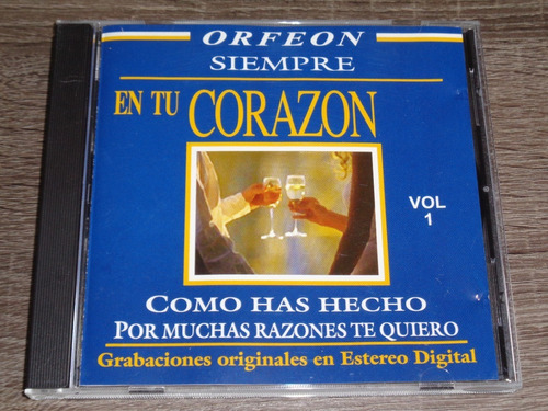 Siempre En Tu Corazón Vol. 1, Varios Artistas, Orfeon 2004