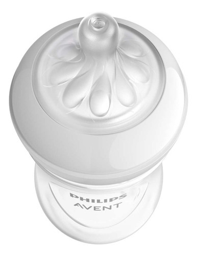 Biberon Avent Natural 3.0 Response Scy903/02 9oz/260ml 2pz Color Traslucido