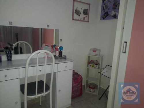 Apartamento Com 2 Dormitórios À Venda, 87 M² Por R$ 302.000,00 - Vila Matias - Santos/sp - Ap5783