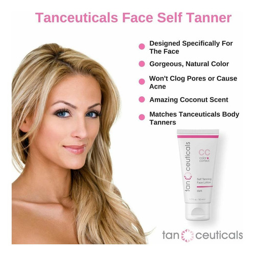 Tanceuticals Facial Autobronceador - Cc Loción Autobronceado