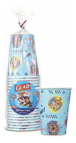 Glad For Kids Paw Patrol Paper Cups Disposable Paper Cups