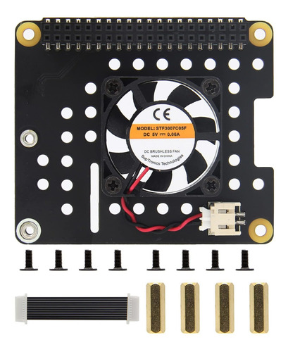 Geekworm X630-a2 Auido Hat & Cooling Fan Expansion Board Pi