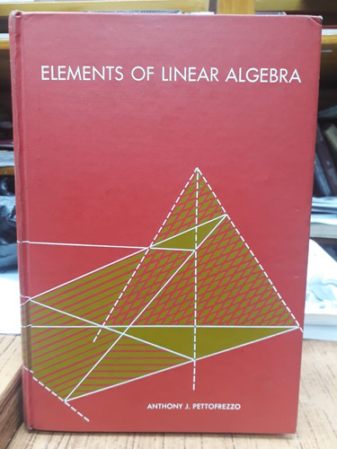 Libro Elements Of Linear Algebra