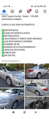 Toyota Corolla 1.8 16v Xei Flex Aut. 4p