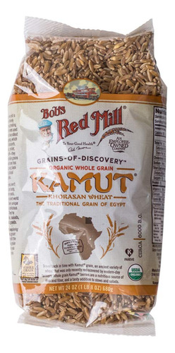 Bobs Red Mill Kamut Integral Orgánico 24 Oz