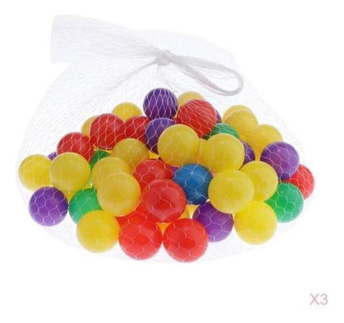 300pcs Bebé Agua Piscina Bola 4 Cm Bola Pit Piscina Niños Ju