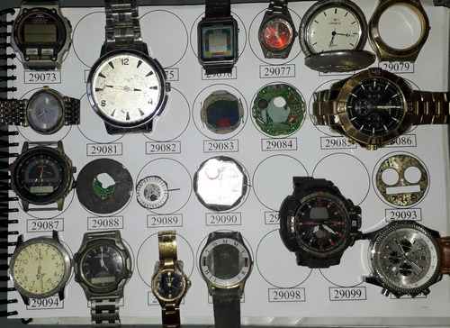 Lote 105 Sucatas Casio E Outros- Máquina Do Tempo