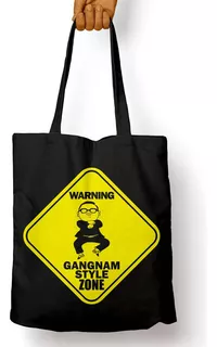 Bolso Warning Gangnam Style Zone (d1016 Boleto.store)