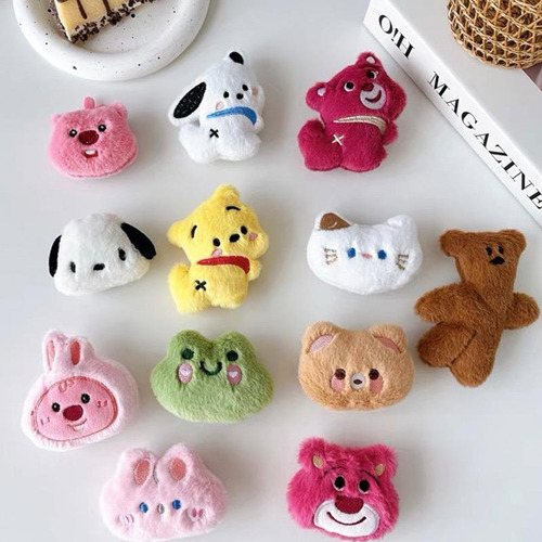 Soporte Para Fundas/celulares Diseño De Animales V/diseños Rosa Lovely Friend