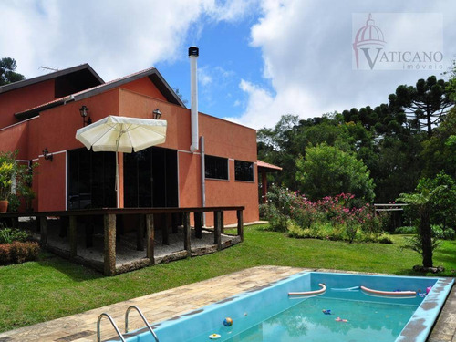 Chácara Com 8 Dormitórios À Venda, 24200 M² Por R$ 1.600.000,00 - Centro - Campina Grande Do Sul/pr - Ch0001