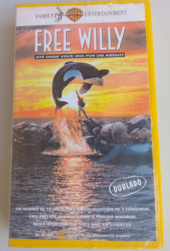 Filme Vhs Free Willy ( Duplado / Original )