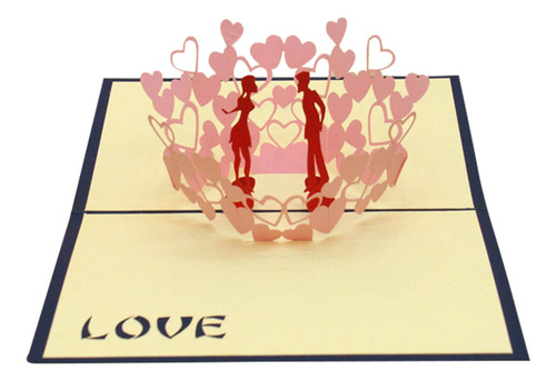 Tarjeta De Felicitación De San Valentín Para El Día De San V