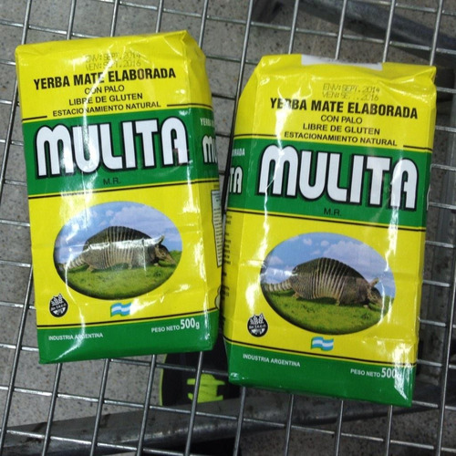 Yerba Mate Mulita Set De 4x500 Gramos