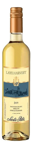 Vino Late Harvest Santa Rita Sauvignon Blanc 500 Cc
