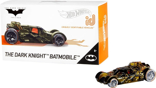 Hot Wheels Id Batimovil The Dark Knight Batmobile Hotwheels