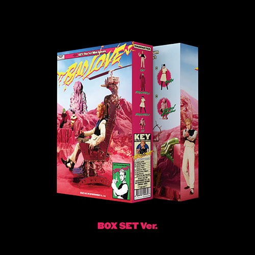 Key - Bad Love Album Original Box Set Photobook B Kpop Korea